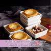 imageBTT  Ramekins 8 oz Square Set of 6 Ramekins for Baking Creme Brulee Dishes Souffle Cups Flan Pan Sauce Cups Custard Cups Pudding Cups Ramiken Set Dipping Bowls4 oz  6 Pack