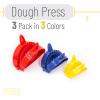 imageBTaT Dough Press Set 3 Pack Empanada Press Dough Press Dumpling Press Hand Pie Press Mini Pie Press Hand Pie Maker Meat Pie Cutter Pie Press Pastry Press Turnover PressAssorted Colors 1