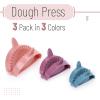 imageBTaT Dough Press Set 3 Pack Empanada Press Dough Press Dumpling Press Hand Pie Press Mini Pie Press Hand Pie Maker Meat Pie Cutter Pie Press Pastry Press Turnover PressAssorted Colors 2