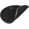 imageBTaT Silicone Trivet Mats 2 Pack Rose Red Hot Pads for Kitchen Trivets for Pots and Pans Hot Pad for DishesBlack