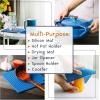 imageBTaT Silicone Trivet Mats 2 Pack Rose Red Hot Pads for Kitchen Trivets for Pots and Pans Hot Pad for DishesBlue