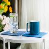 imageBTaT Silicone Trivet Mats 2 Pack Rose Red Hot Pads for Kitchen Trivets for Pots and Pans Hot Pad for DishesRose Red