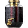 imageBrew To A Tea Cold Brew Coffee Maker 1 Gallon Rose Gold Mason Jar 16 ServingsGold