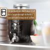 imageBrew To A Tea Cold Brew Coffee Maker 1 Gallon Rose Gold Mason Jar 16 ServingsRose Gold