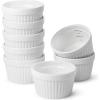 imageBTaT Creme Brulee Ramekins 6 oz Set of 8 Oven Safe Ramekins Oven Safe4 oz