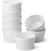imageBTaT Creme Brulee Ramekins 6 oz Set of 8 Oven Safe Ramekins Oven Safe6 oz