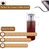 imageBTaT Cold Brew Coffee Maker 15 Quart48 oz Iced Coffee Maker Iced Tea Maker Airtight Cold Brew Pitcher Coffee Accessories Cold Brew System Cold Tea Brewing Coffee Gift