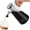 imageBTaT Cold Brew Coffee Maker 2 Liter 2 Quart 64 oz Iced Coffee Maker Iced Tea Maker Cold Brew Maker Tea Pitcher Coffee Accessories Iced Tea Pitcher Cold Brew System