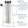 imageBTaT Cold Brew Coffee Maker 2 Liter 2 Quart 64 oz Iced Coffee Maker Iced Tea Maker Cold Brew Maker Tea Pitcher Coffee Accessories Iced Tea Pitcher Cold Brew System