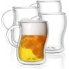 imageBTaT Double Wall Glass Cups Set of 4 8 oz 240 ml Tea Cups Glass Coffee Mugs Cappuccino Cups Latte Cups Latte Mug Clear Coffee Cup Espresso Glass Glass Tea Cups Glass Coffee CupsClear