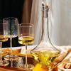 imageBTaT Wine Decanter with Stopper Hand Blown Crystal Glass Red Wine Decanter Set