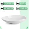 imageBrew To A Tea Btat Porcelain Serving Bowls 24 Oz Set of 4 Pasta Bowls Dinner Bowls White Pasta Bowls Large Pasta Bowl Spaghetti Bowls Serving BowlWhite