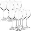 imageBtat Wine Glass Set Set of 12 15 oz Wine Glasses with Stem Long Stem Wine Glasses Crystal Wine Glasses Red Wine Glasses White Wine Glasses Stemmed Wine Glasses