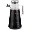 imageBTaT Cold Brew Coffee Maker 2 Liter 2 Quart 64 oz Iced Coffee Maker Iced Tea Maker Cold Brew Maker Tea Pitcher Coffee Accessories Iced Tea Pitcher Cold Brew System