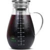 imageBTaT Cold Brew Coffee Maker Iced Coffee Maker 2 Liter 2 Quart 64 oz Iced Tea Maker Cold Brew Maker Tea Pitcher Coffee Accessories Iced Tea Pitcher Cold Brew System Cold Brew Pitcher