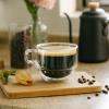 imageBTaT Stackable Insulated Coffee Mugs 4 Pack 8 oz240 ml Stackable Glass Mugs Double Wall Glass Coffee Cups Tea CupsStyle 12 oz  4 Pack