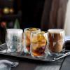 imageBTaT Whiskey Glasses Double Wall Glasses Set of 4 Bourbon Glasses Cocktail Glasses Scotch Glasses Old Fashioned Glass Rocks Glass Crystal Glasses Vodka Glasses Drinking Glasses Gifts GinsDiamond