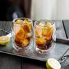 imageBTaT Whiskey Glasses Double Wall Glasses Set of 4 Bourbon Glasses Cocktail Glasses Scotch Glasses Old Fashioned Glass Rocks Glass Crystal Glasses Vodka Glasses Drinking Glasses Gifts GinsDiamond