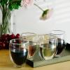 imageBTaT Whiskey Glasses Double Wall Glasses Set of 4 Bourbon Glasses Cocktail Glasses Scotch Glasses Old Fashioned Glass Rocks Glass Crystal Glasses Vodka Glasses Drinking Glasses Gifts GinsClear