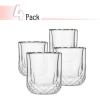 imageBTaT Whiskey Glasses Double Wall Glasses Set of 4 Bourbon Glasses Cocktail Glasses Scotch Glasses Old Fashioned Glass Rocks Glass Crystal Glasses Vodka Glasses Drinking Glasses Gifts GinsOutstar