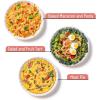 imageBTAT Ceramic Pie Dish 4 Pcs 105quot and 95quot White Pie Pans for Baking Deep Dish Pie Plate Deep Dish Pie Pan Deep Pie Dish for Baking Pie Plates for Baking Deep Pie Dish Pie Baking Dish4 pcs  105 and 95