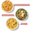 imageBTAT Ceramic Pie Dish 4 Pcs 105quot and 95quot White Pie Pans for Baking Deep Dish Pie Plate Deep Dish Pie Pan Deep Pie Dish for Baking Pie Plates for Baking Deep Pie Dish Pie Baking Dish2 pcs  105 and 95