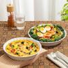imageBTAT Ceramic Pie Dish 4 Pcs 105quot and 95quot White Pie Pans for Baking Deep Dish Pie Plate Deep Dish Pie Pan Deep Pie Dish for Baking Pie Plates for Baking Deep Pie Dish Pie Baking Dish2 pcs  105 and 95