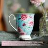 imageBTaT Large Coffee Mugs 12 oz Set of 6 Floral Mugs Porcelain Bone China Tea Mug Coffee Cups SetSet of 6