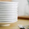 imageBrew To A Tea White Porcelain Dinner Plates Set of 6 105 Inch Classic Style Porcelain Construction Dinner PlatesWhite