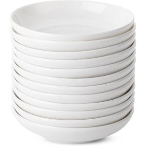 imageBrew To A Tea BTaT Porcelain Dipping Bowls 3 oz Set of 12 Small Bowls Soy Sauce Dish Dip Bowls Sauce Bowls Mini Bowls Condiment Bowls Small Bowls for Dipping