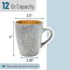 imageBTaT Coffee Mugs Set of 6 12 oz 350ml Mugs Coffee Cups Mugs for Coffee Coffee Mug Set Mug Set Large Coffee Mugs Coffee Cups Set Ceramic Coffee Mug Coffee Cup SetMatte White