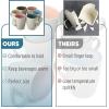 imageBTaT Coffee Mugs Set of 6 12 oz 350ml Mugs Coffee Cups Mugs for Coffee Coffee Mug Set Mug Set Large Coffee Mugs Coffee Cups Set Ceramic Coffee Mug Coffee Cup SetMatte White