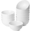 image:imageBrew To A Tea BTaT Soup Bowls Set 16 Ounces Set of 12 Red Porcelain Dishes for Soup Rice Salad Noodle Microwave Oven Freezer amp Dishwasher Safe Deep Cereal Bowls for KitchenWhite