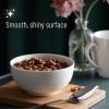 image:imageBrew To A Tea BTaT Soup Bowls Set 16 Ounces Set of 12 Red Porcelain Dishes for Soup Rice Salad Noodle Microwave Oven Freezer amp Dishwasher Safe Deep Cereal Bowls for KitchenWhite