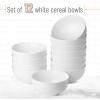 image:imageBrew To A Tea BTaT Soup Bowls Set 16 Ounces Set of 12 Red Porcelain Dishes for Soup Rice Salad Noodle Microwave Oven Freezer amp Dishwasher Safe Deep Cereal Bowls for KitchenWhite